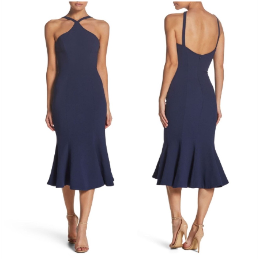 Dress the Population Tessa Crepe Mermaid Dress